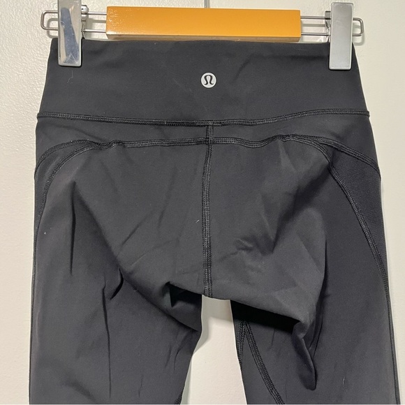 Lululemon Women’s Black High-Rise Full-Length Leggings - Size 2 - Picture 7 of 10